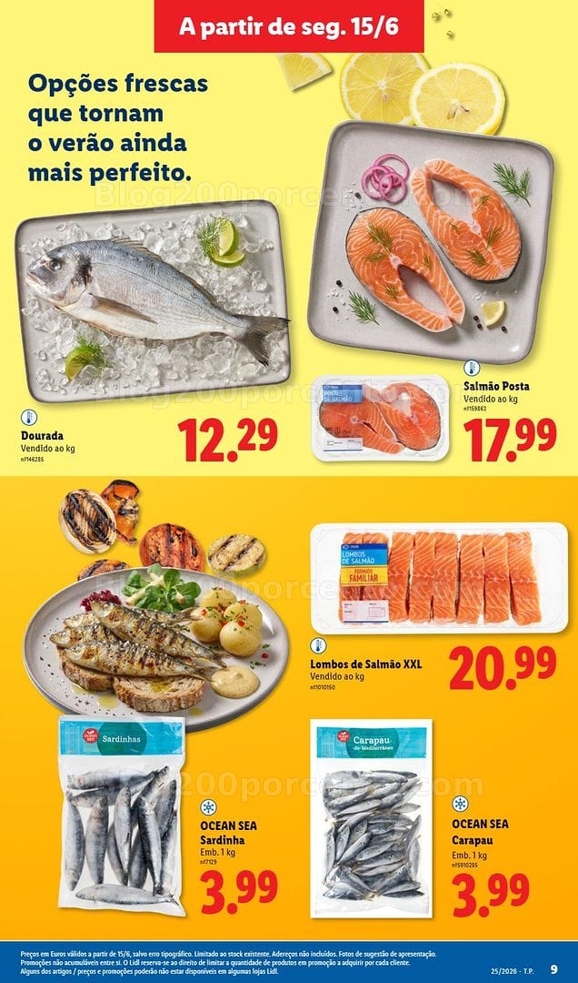 Antevisão Folheto LIDL Especial Verão Promoções a partir de 15 junho