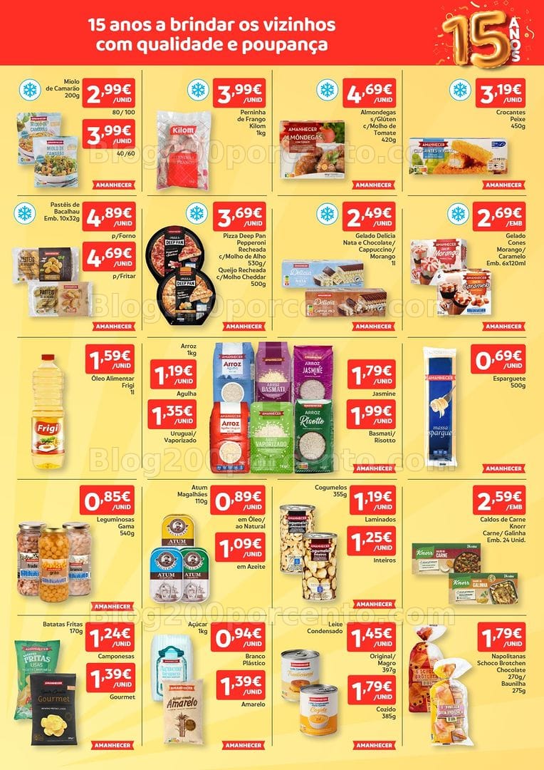 Antevisão Folheto AMANHECER Promoções de 4 a 10 junho