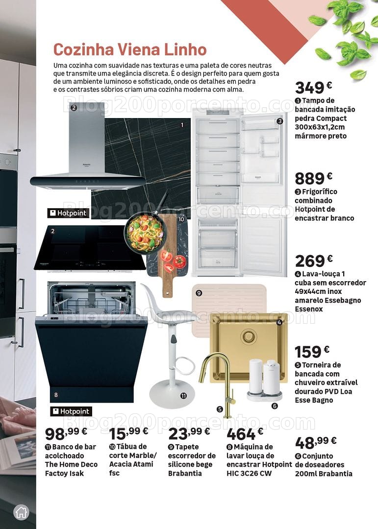 Antevisão Folheto LEROY MERLIN Especial Cozinhas Promoções até 28 julho
