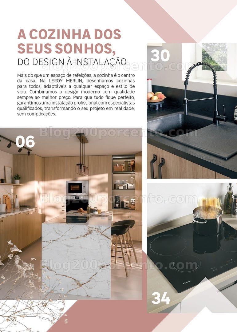 Antevisão Folheto LEROY MERLIN Especial Cozinhas Promoções até 28 julho