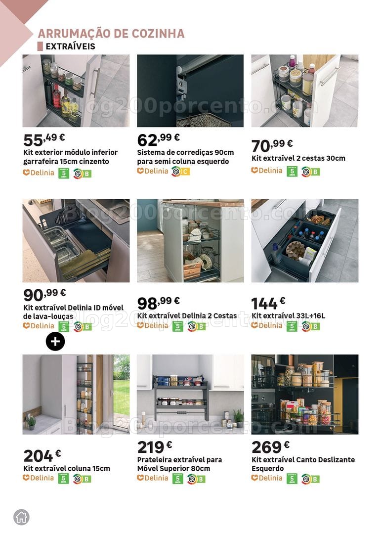 Antevisão Folheto LEROY MERLIN Especial Cozinhas Promoções até 28 julho
