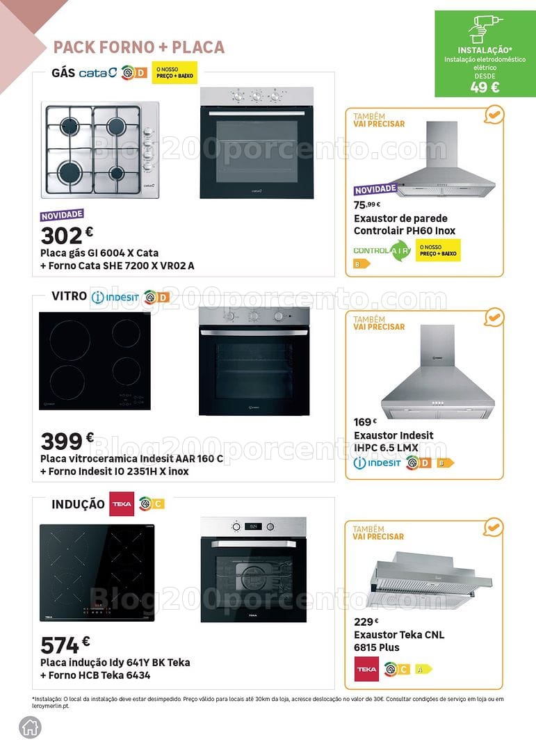 Antevisão Folheto LEROY MERLIN Especial Cozinhas Promoções até 28 julho