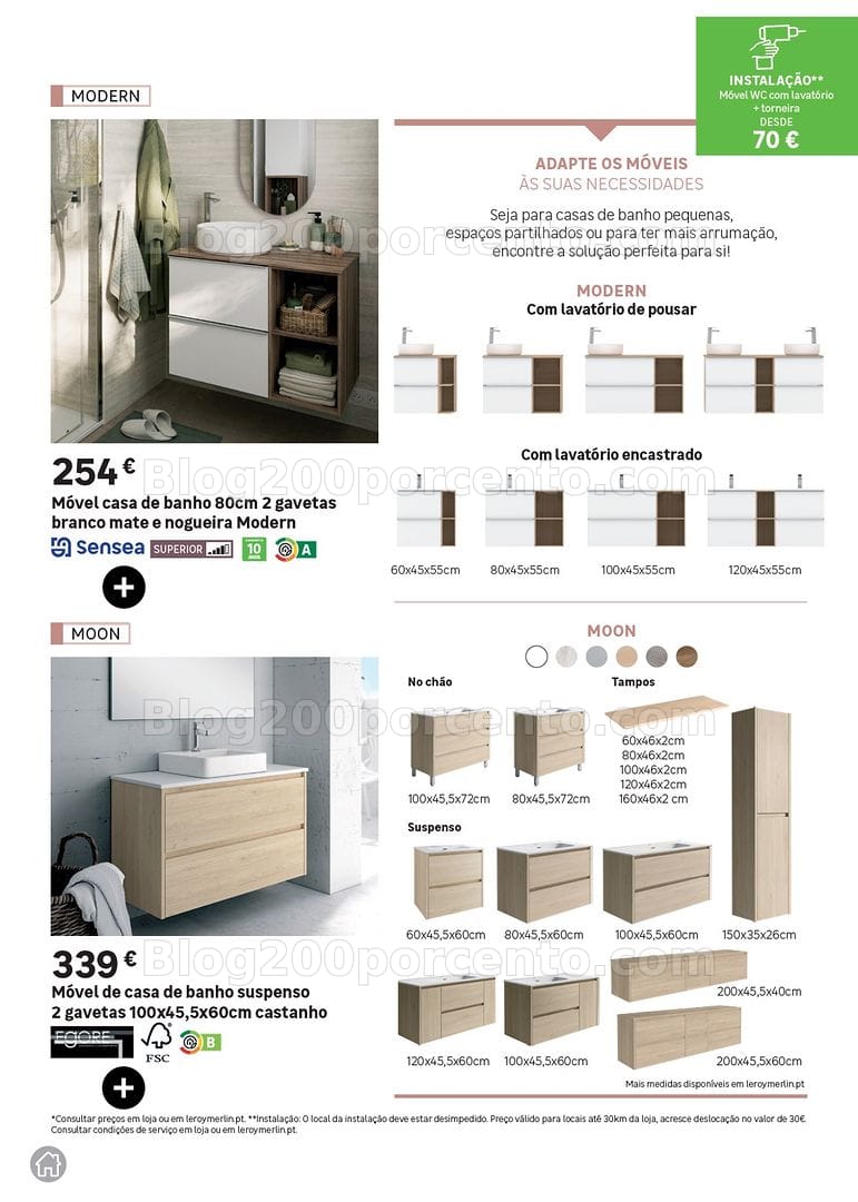Antevisão Folheto LEROY MERLIN Especial Casa de Banho Promoções até 28 julho
