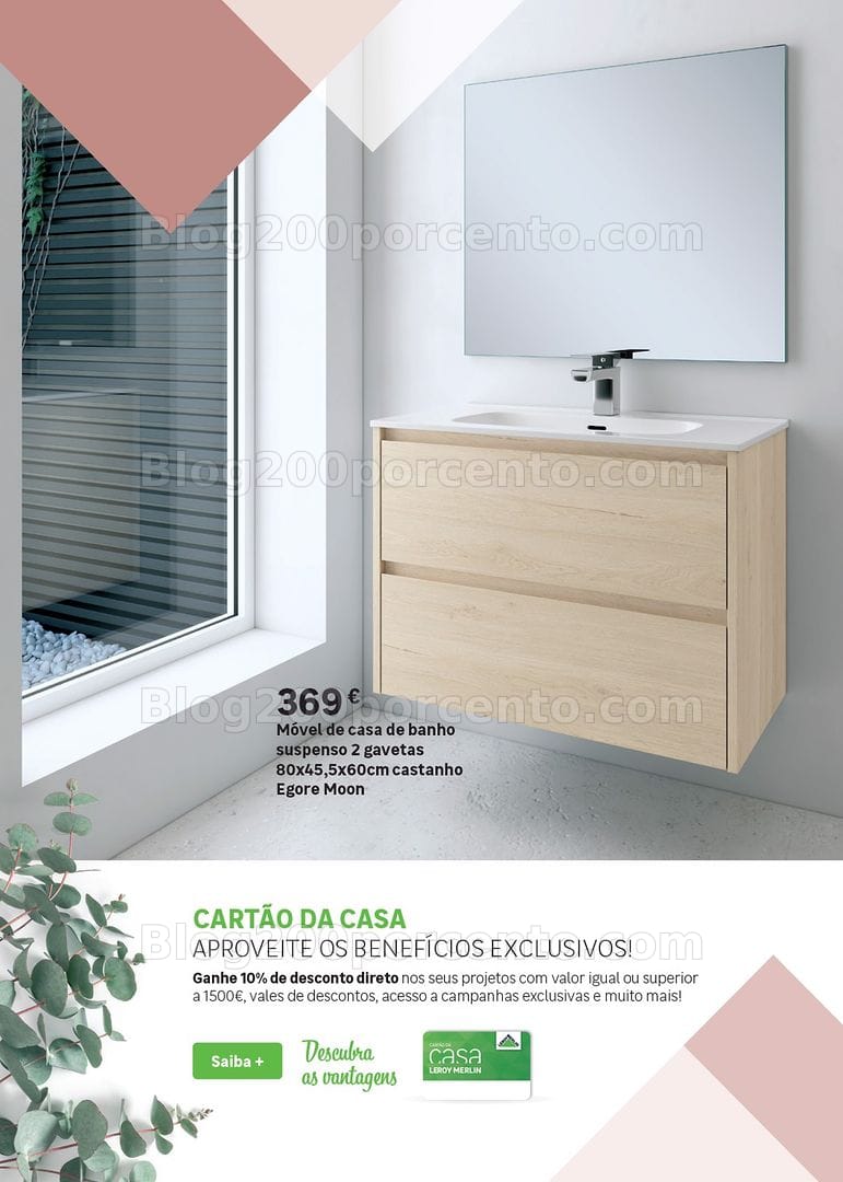 Antevisão Folheto LEROY MERLIN Especial Casa de Banho Promoções até 28 julho