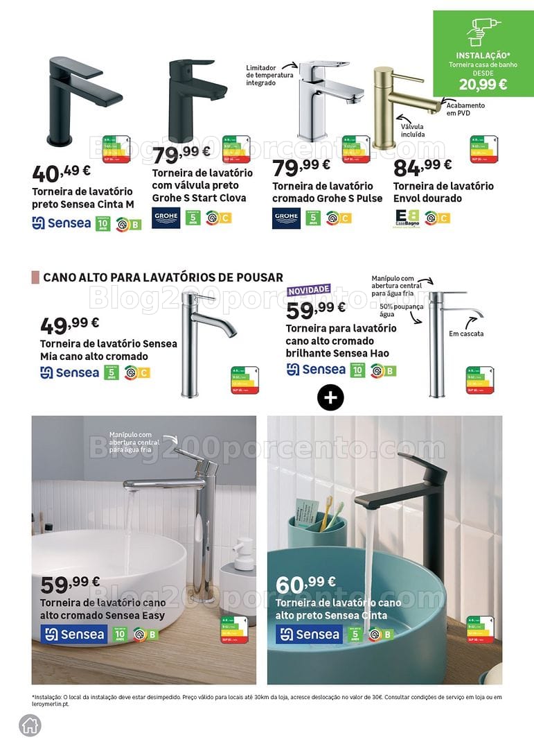 Antevisão Folheto LEROY MERLIN Especial Casa de Banho Promoções até 28 julho