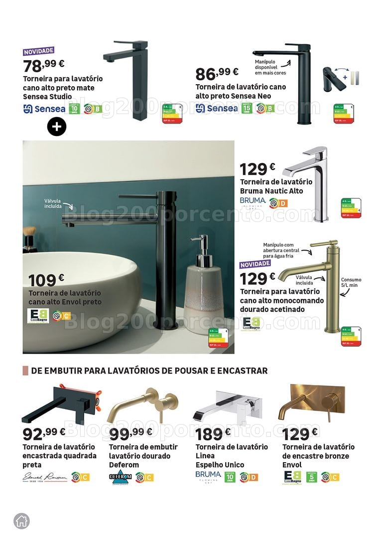 Antevisão Folheto LEROY MERLIN Especial Casa de Banho Promoções até 28 julho