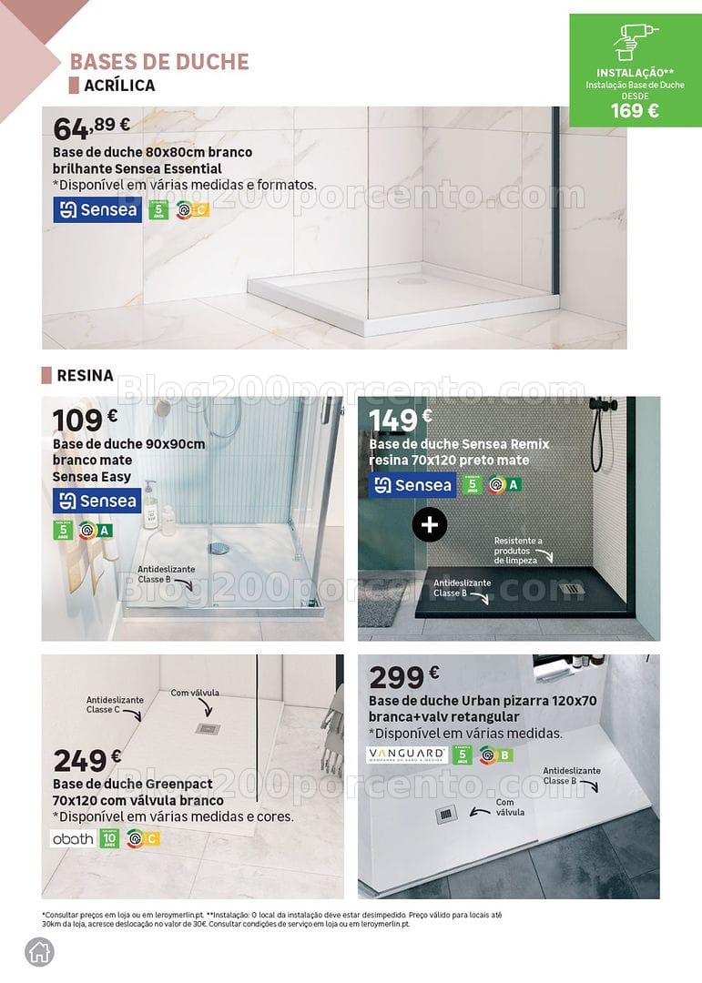 Antevisão Folheto LEROY MERLIN Especial Casa de Banho Promoções até 28 julho