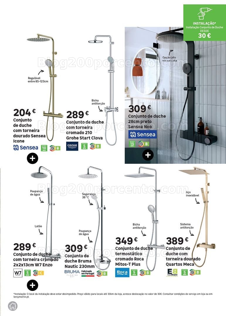 Antevisão Folheto LEROY MERLIN Especial Casa de Banho Promoções até 28 julho