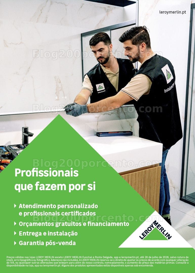 Antevisão Folheto LEROY MERLIN Especial Casa de Banho Promoções até 28 julho