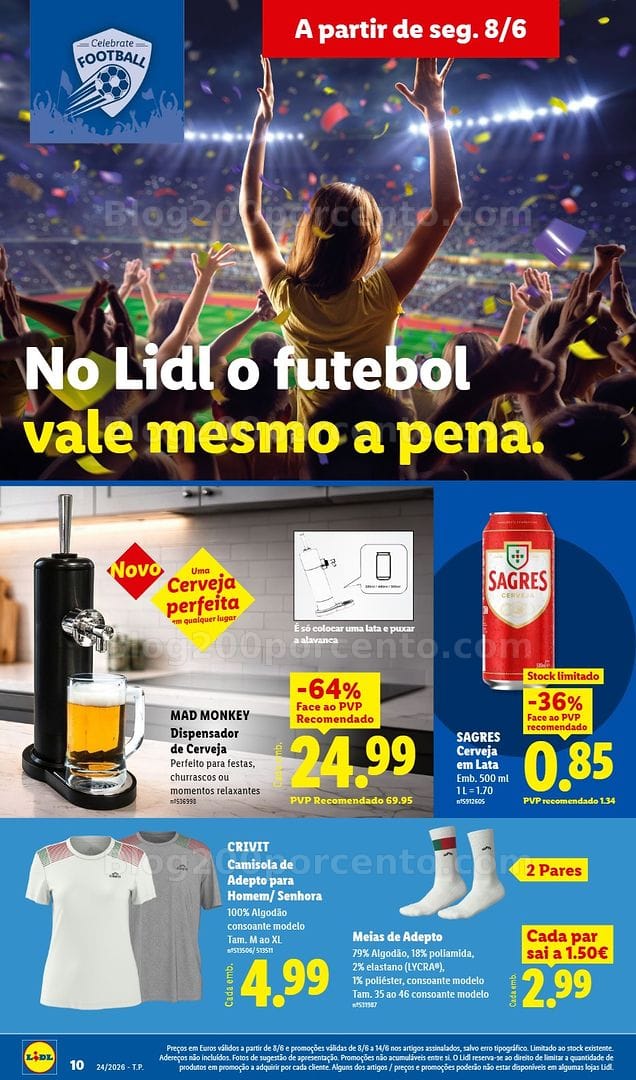 Antevisão Folheto LIDL Bazar Promoções de 8 a 18 junho
