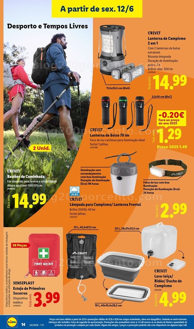 Antevisão Folheto LIDL Bazar Promoções de 8 a 18 junho