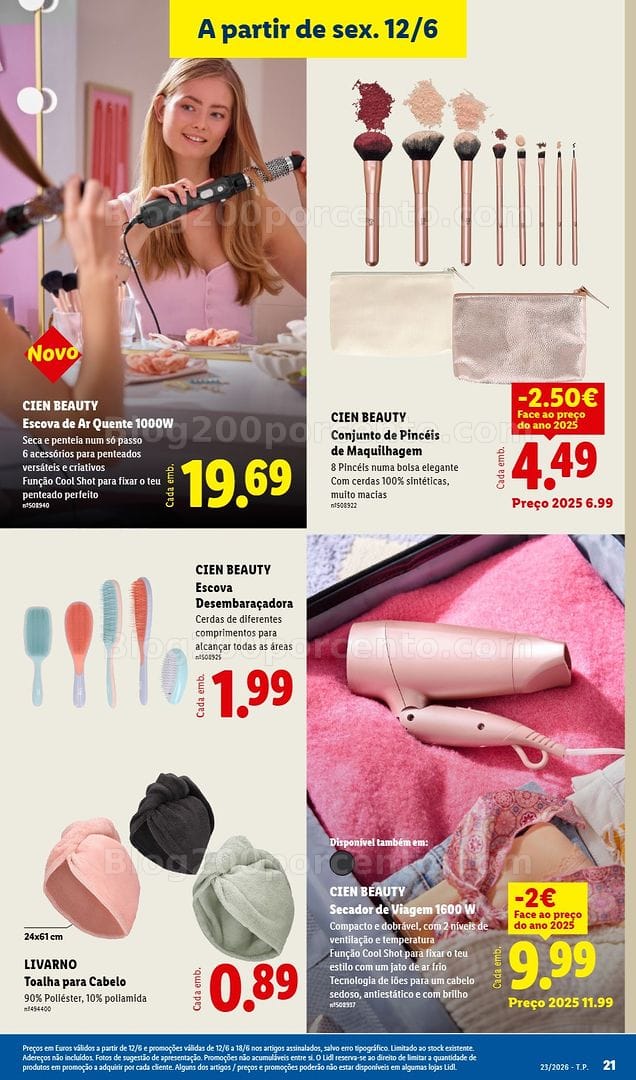 Antevisão Folheto LIDL Bazar Promoções de 8 a 18 junho