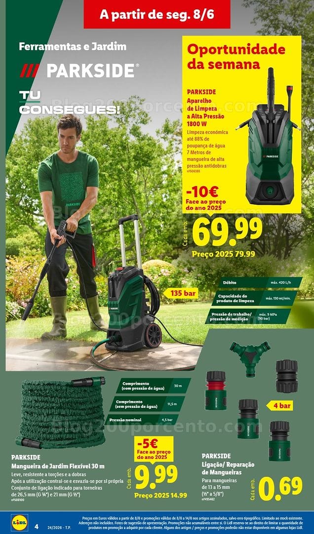 Antevisão Folheto LIDL Bazar Promoções de 8 a 18 junho
