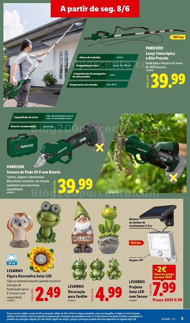 Antevisão Folheto LIDL Bazar Promoções de 8 a 18 junho