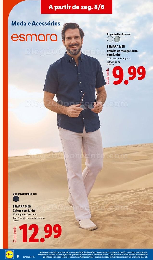 Antevisão Folheto LIDL Bazar Promoções de 8 a 18 junho