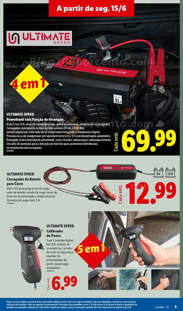 Antevisão Folheto LIDL Bazar Promoções de 15 a 25 junho