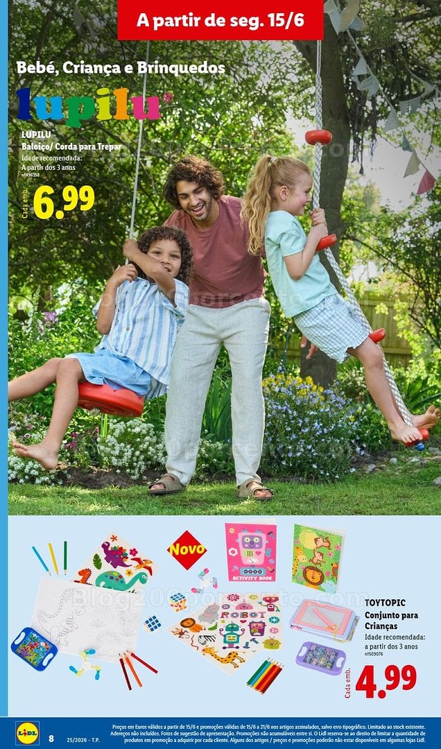 Antevisão Folheto LIDL Bazar Promoções de 15 a 25 junho