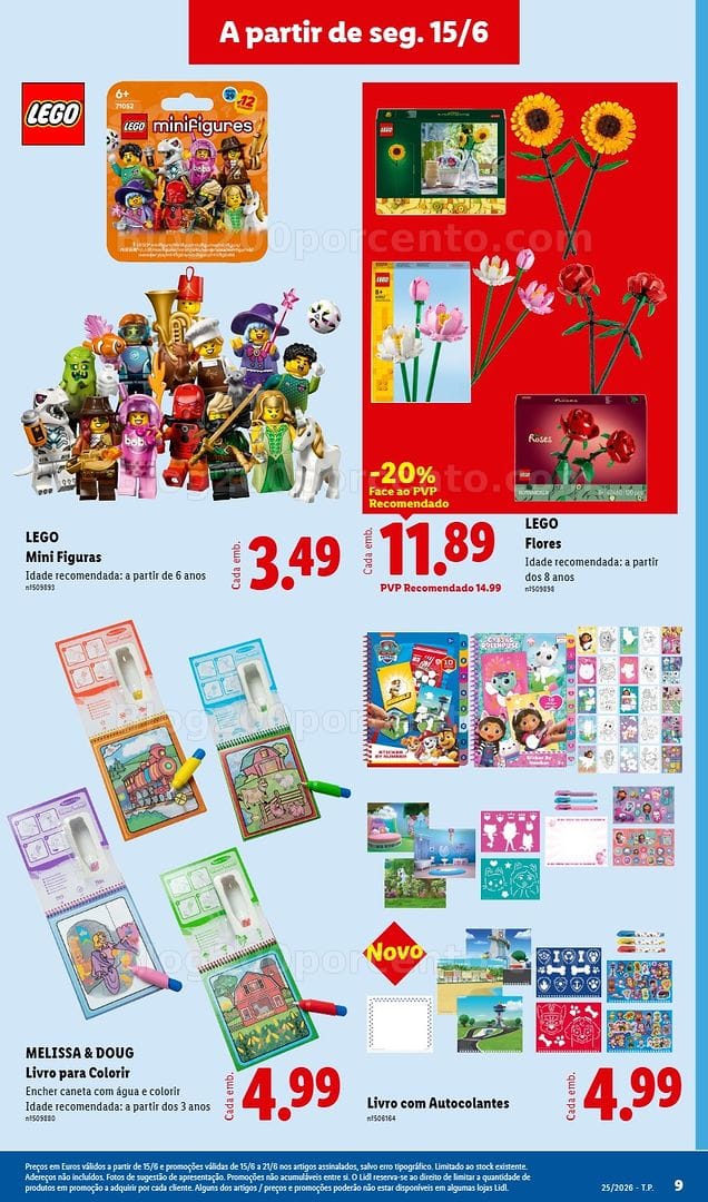 Antevisão Folheto LIDL Bazar Promoções de 15 a 25 junho