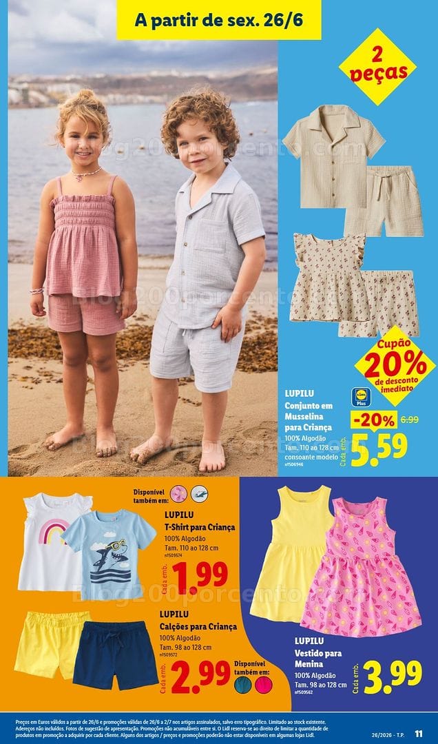 Antevisão Folheto LIDL Bazar Promoções de 26 junho a 2 julho