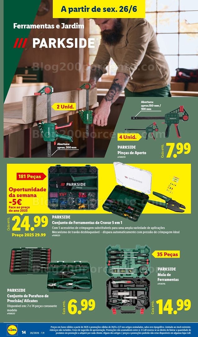 Antevisão Folheto LIDL Bazar Promoções de 22 junho a 2 julho - Edição Digital