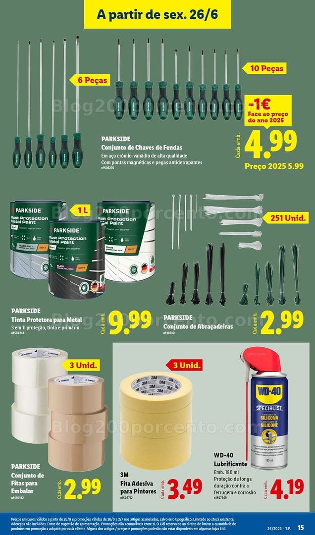 Antevisão Folheto LIDL Bazar Promoções de 22 junho a 2 julho - Edição Digital