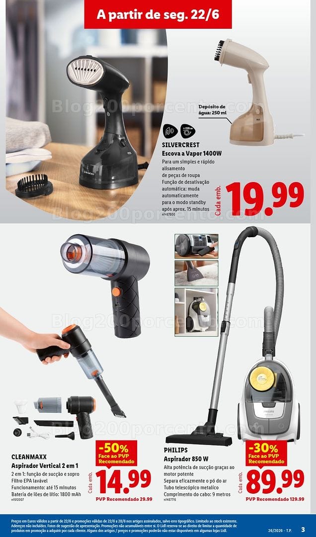 Antevisão Folheto LIDL Bazar Promoções de 22 junho a 2 julho - Edição Digital