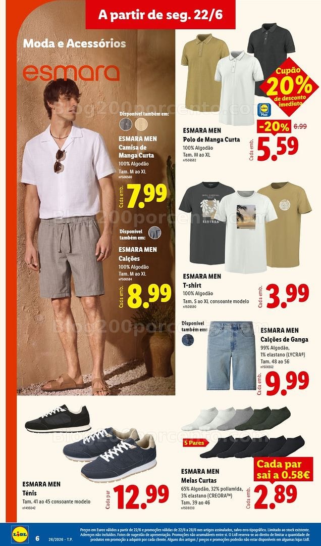 Antevisão Folheto LIDL Bazar Promoções de 22 junho a 2 julho - Edição Digital