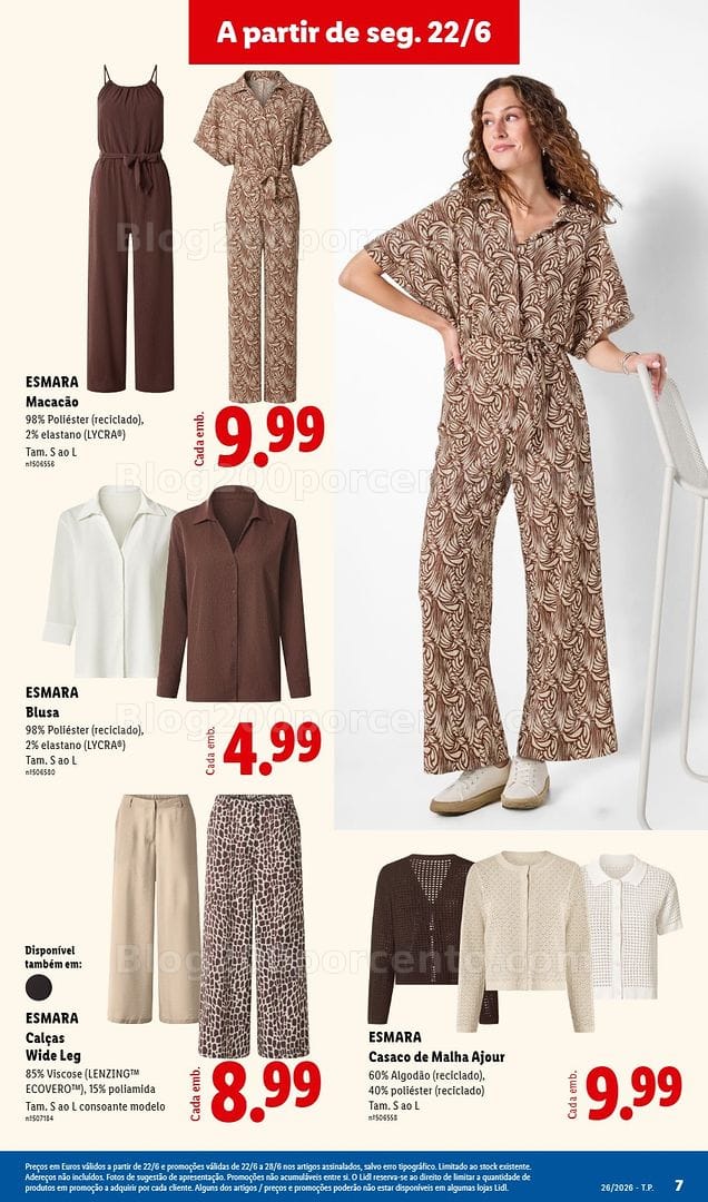 Antevisão Folheto LIDL Bazar Promoções de 22 junho a 2 julho - Edição Digital