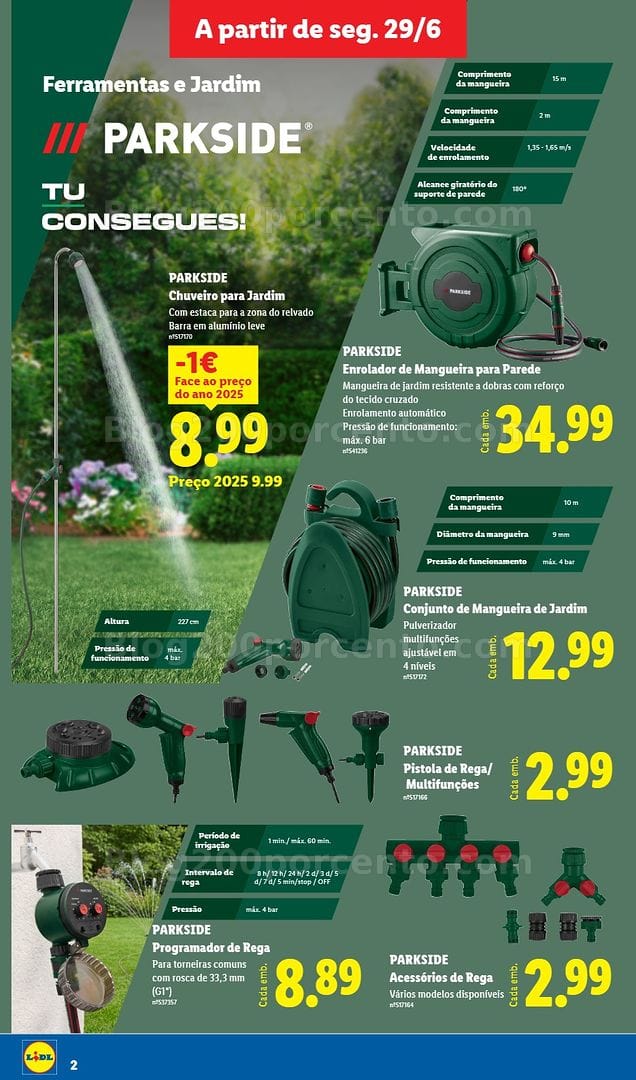 Antevisão Folheto LIDL Bazar Promoções de 29 junho a 9 julho