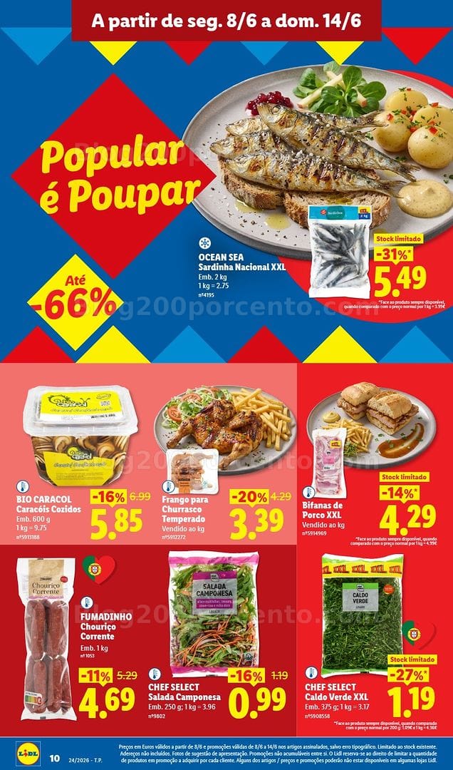 Antevisão Folheto LIDL Promoções de 8 a 14 junho