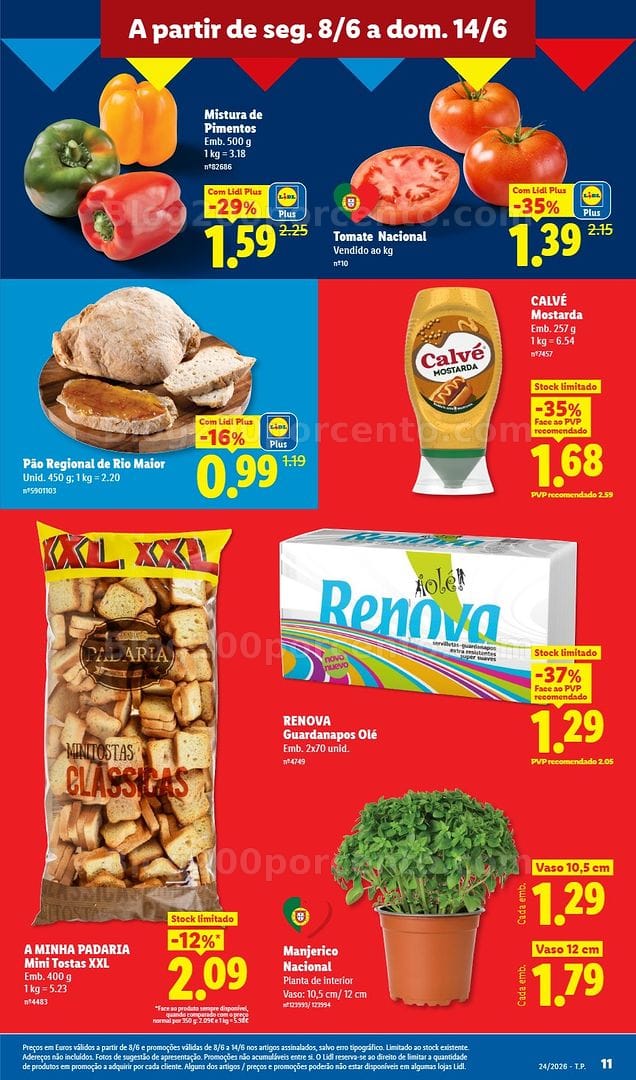 Antevisão Folheto LIDL Promoções de 8 a 14 junho