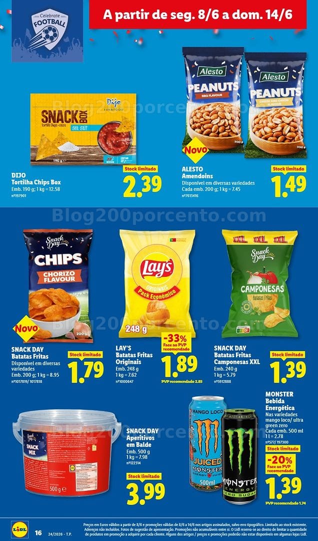 Antevisão Folheto LIDL Promoções de 8 a 14 junho
