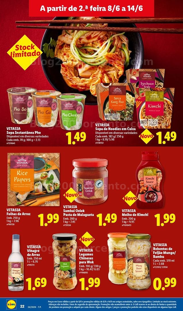 Antevisão Folheto LIDL Promoções de 8 a 14 junho