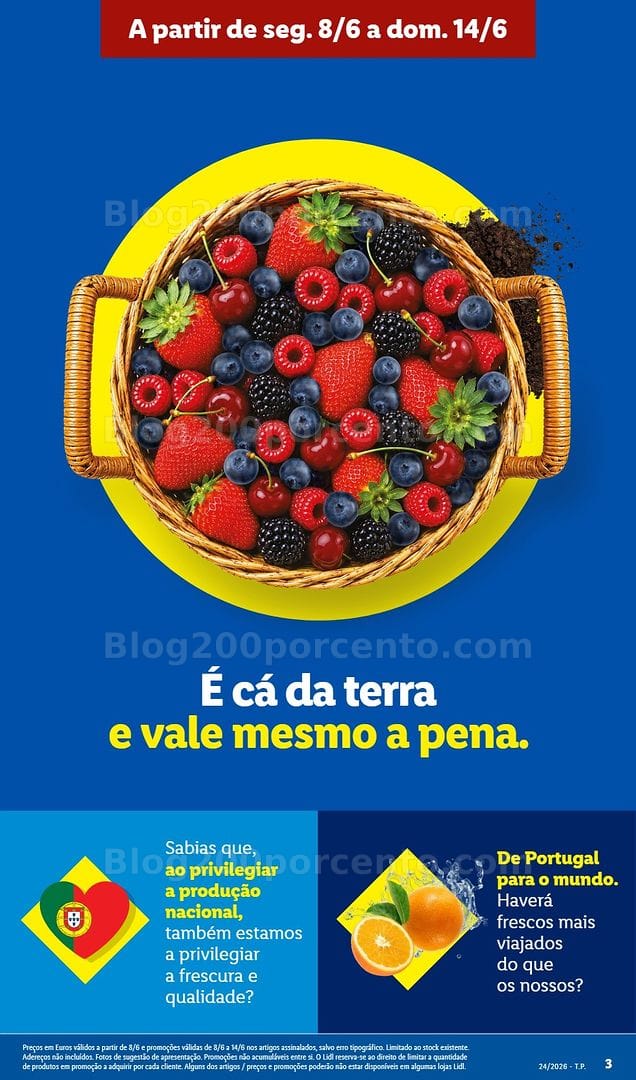 Antevisão Folheto LIDL Promoções de 8 a 14 junho