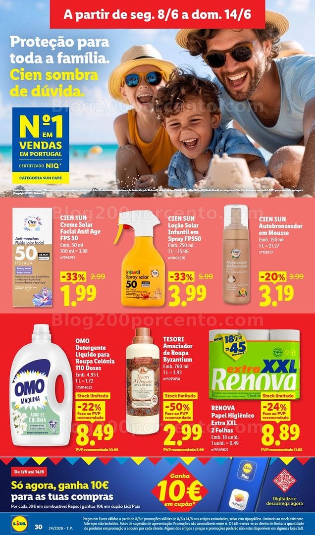 Antevisão Folheto LIDL Promoções de 8 a 14 junho