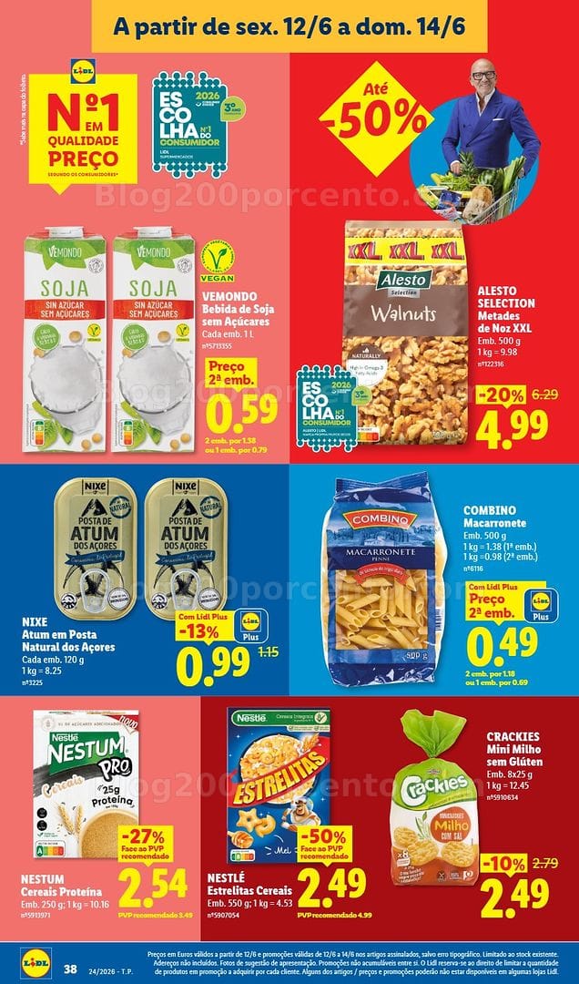 Antevisão Folheto LIDL Promoções de 8 a 14 junho
