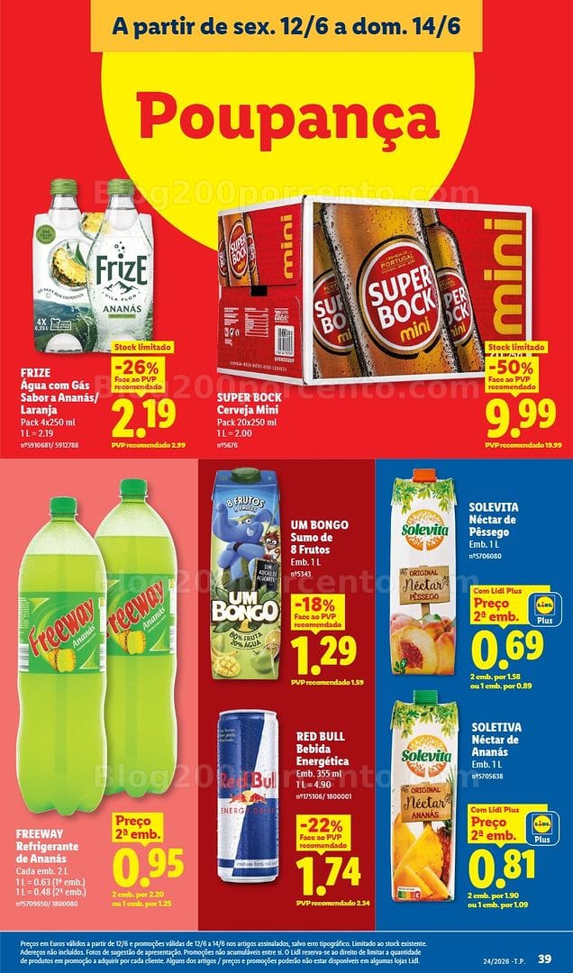 Antevisão Folheto LIDL Promoções de 8 a 14 junho