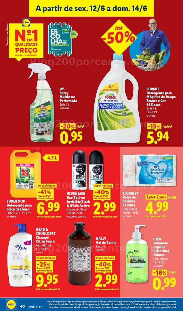 Antevisão Folheto LIDL Promoções de 8 a 14 junho