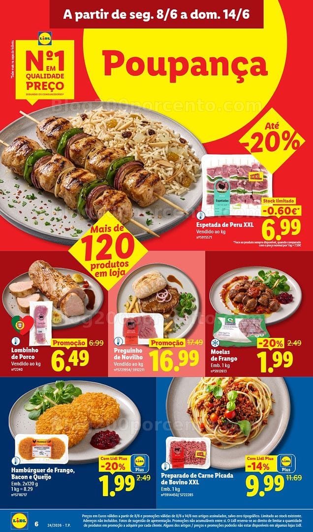 Antevisão Folheto LIDL Promoções de 8 a 14 junho