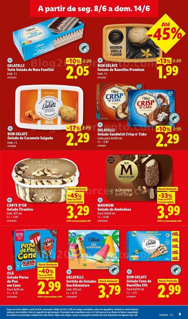 Antevisão Folheto LIDL Promoções de 8 a 14 junho