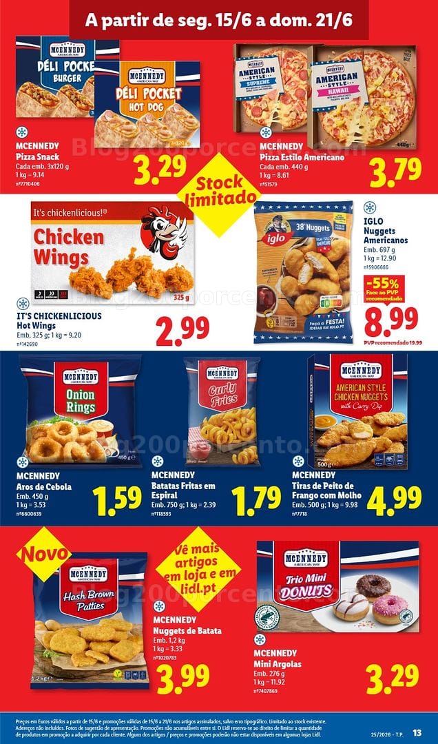 Antevisão Folheto LIDL Promoções de 15 a 21 junho