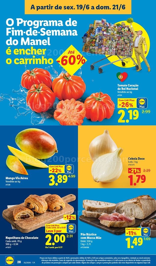 Antevisão Folheto LIDL Promoções de 15 a 21 junho