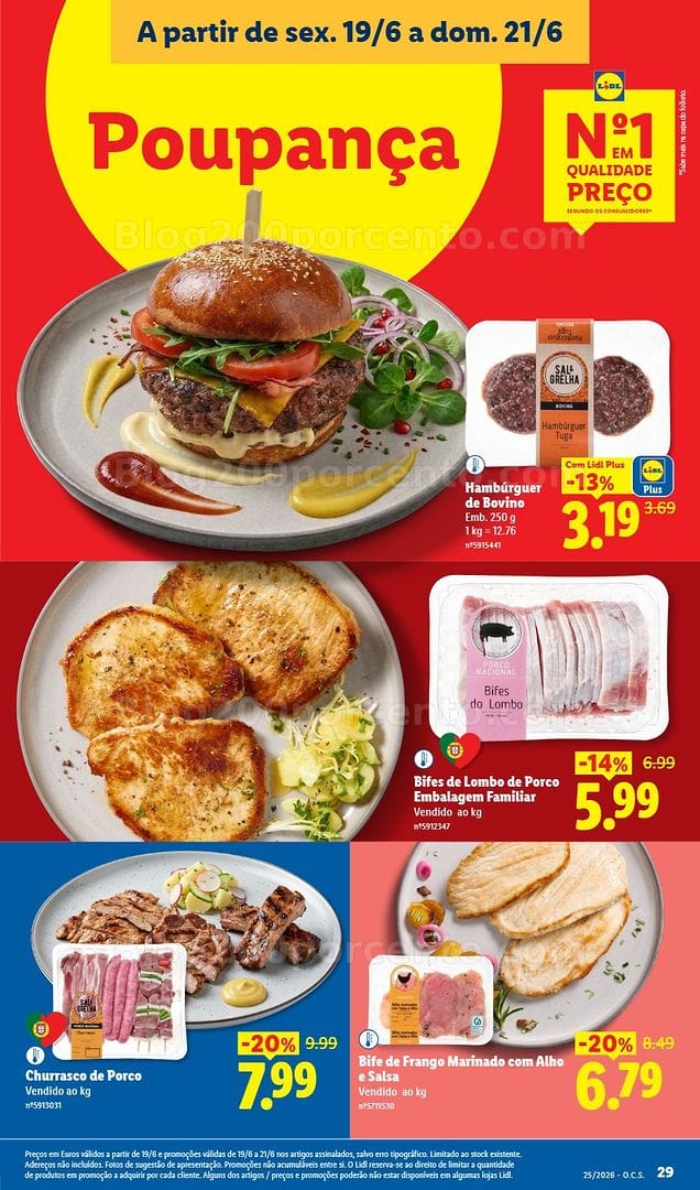 Antevisão Folheto LIDL Promoções de 15 a 21 junho
