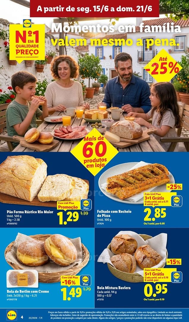 Antevisão Folheto LIDL Promoções de 15 a 21 junho