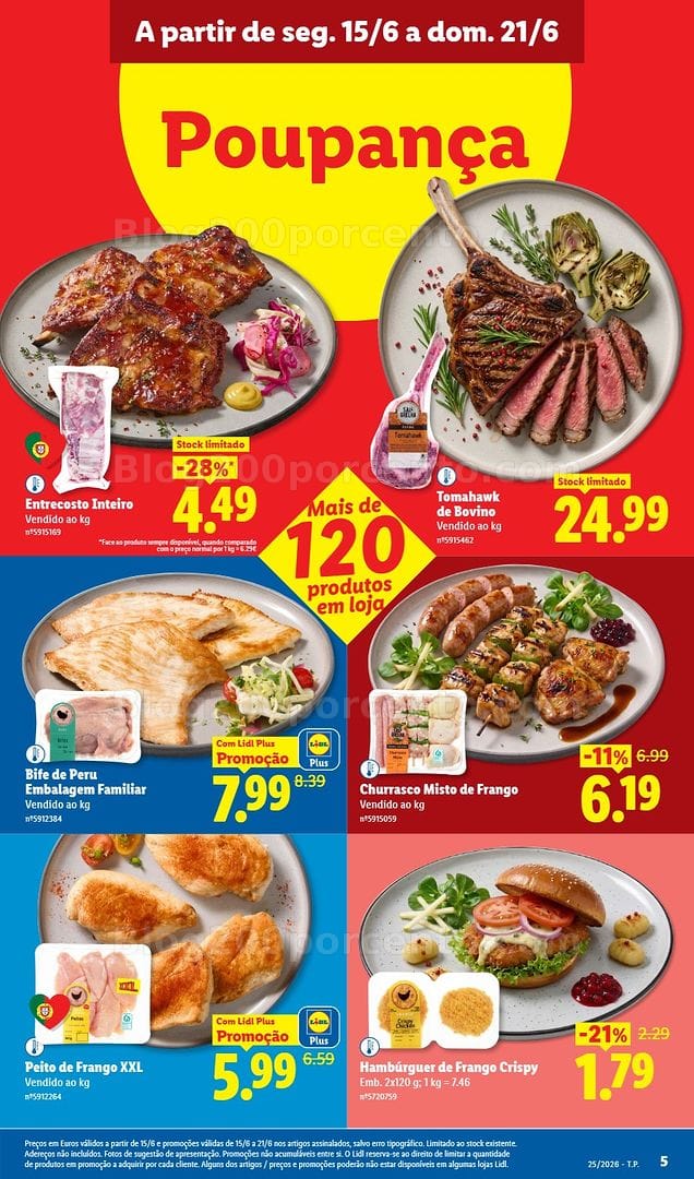 Antevisão Folheto LIDL Promoções de 15 a 21 junho