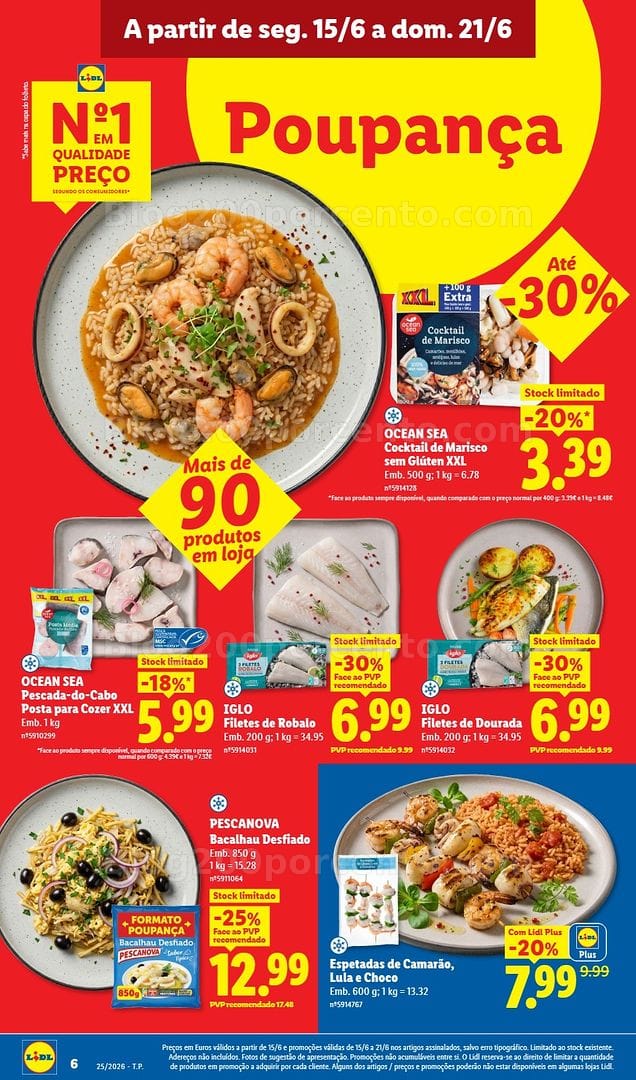 Antevisão Folheto LIDL Promoções de 15 a 21 junho