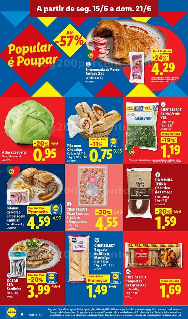 Antevisão Folheto LIDL Promoções de 15 a 21 junho