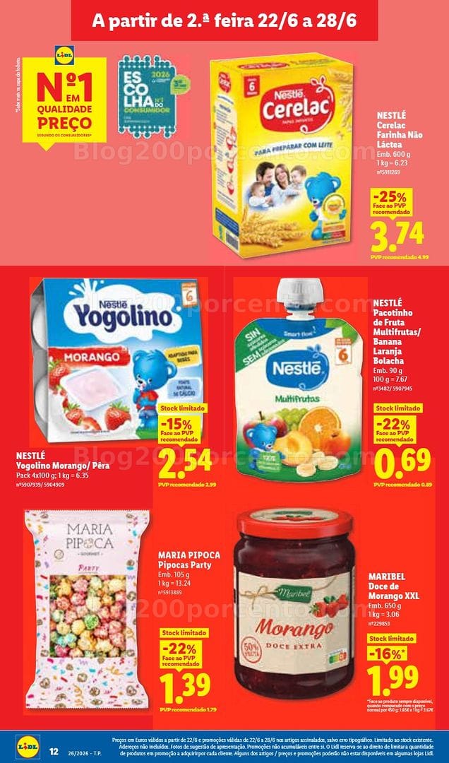 Antevisão Folheto LIDL Promoções de 22 a 28 junho - Edição Digital