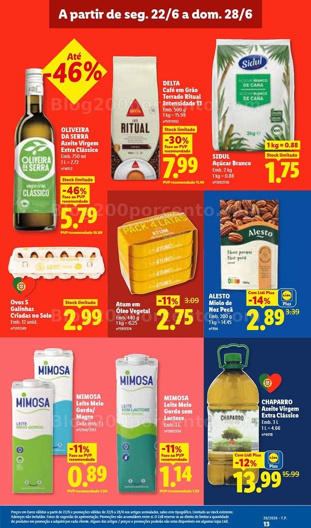 Antevisão Folheto LIDL Promoções de 22 a 28 junho - Edição Digital