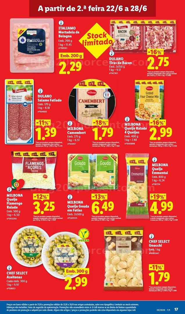 Antevisão Folheto LIDL Promoções de 22 a 28 junho - Edição Digital